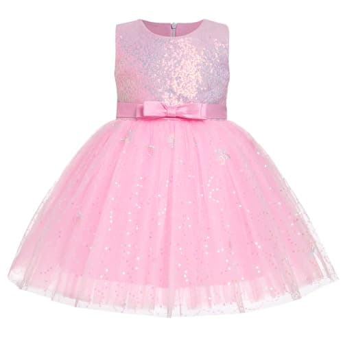 IDOPIP High-Low Tutu Dress for Girls Birthday Party Formal Wear