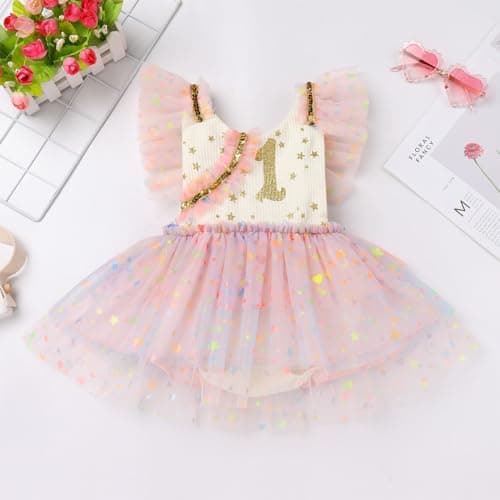 Toddler Baby Girl 1st Birthday Princess Dress