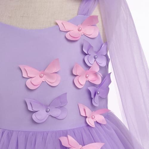IBTOM CASTLE Backless Maxi Gown for Flower Girls and Bridesmaids