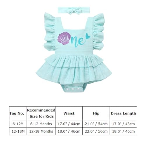 Baby Girl 1st Birthday Boho Romper Outfit with Headband for Summer Photos