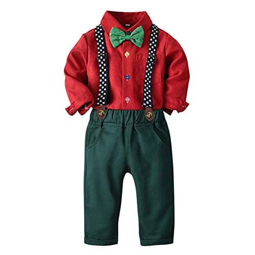 Baby Boys Christmas Tuxedo Outfit