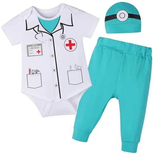Astronaut & Police Uniform Pirate & Doctor Costumes for Babies