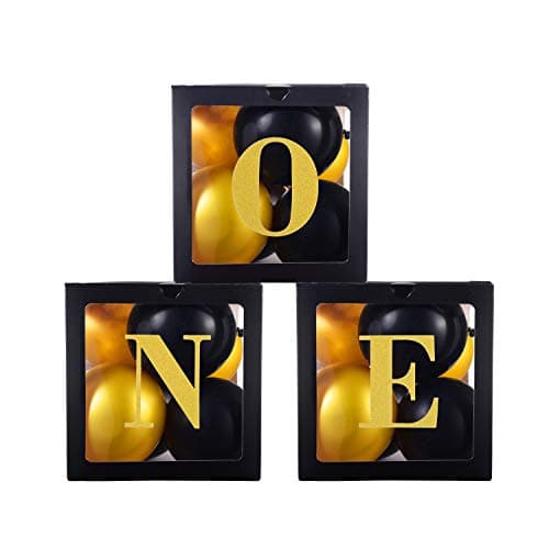 Suppromo Notorious Boy's 1st Birthday Decorations - Balloons, Boxes & Props