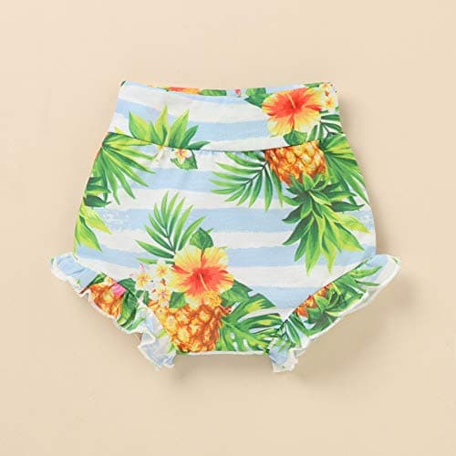 Newborn Baby Girls Ruffle Romper Set