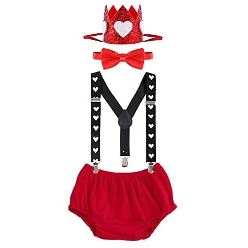 IBTOM CASTLE Baby Boy 1st Birthday Cake Smash Outfit Set