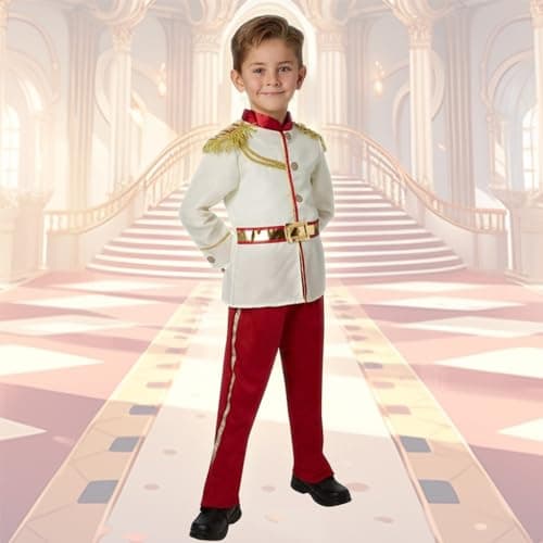 Prince Charming Costume: Royal Outfits for 4-12 Year-olds