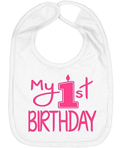 Aiden's Corner Handmade Cute Baby Boy Girl First Birthday Smash Cake Bibs