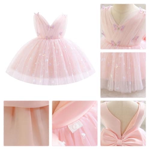Butterfly Birthday Dress for Toddler Girls