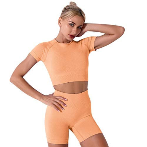 IDOPIP Women's Workout Set: Yoga Outfit + Sports Bra + Leggings