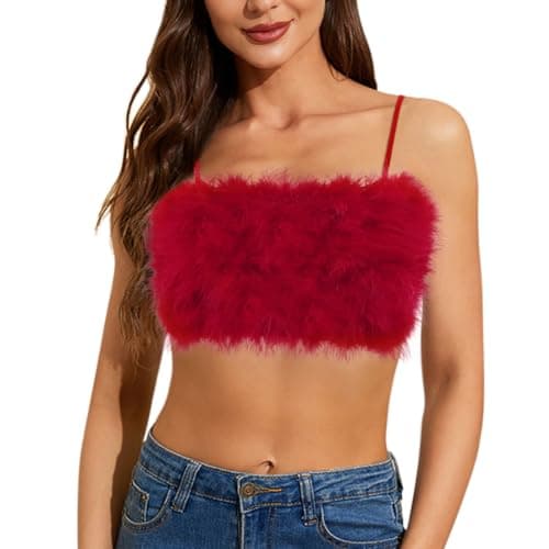 Reflective Crop Top for Women, Festival Rave Outfits and Girls Club Tank Vest