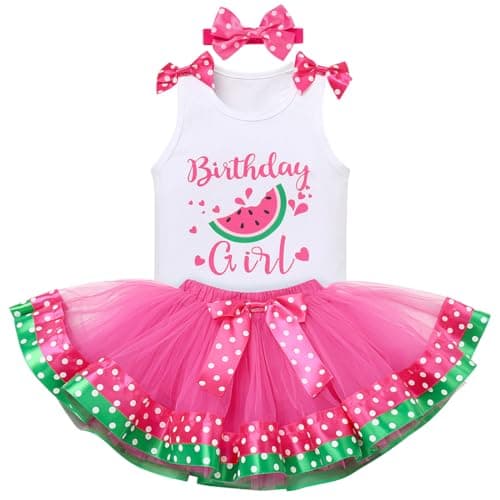 Toddler Birthday Tutu Outfit for Baby Girl