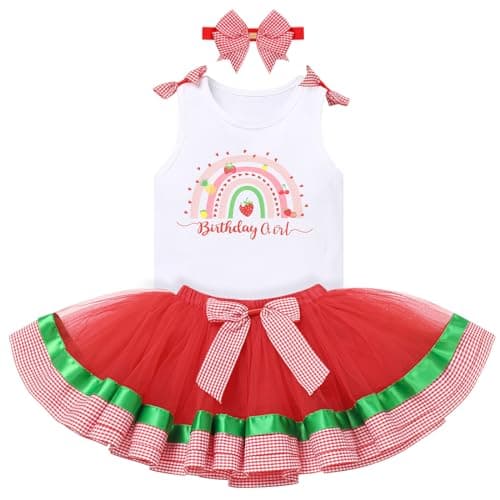 Toddler Birthday Tutu Outfit for Baby Girl