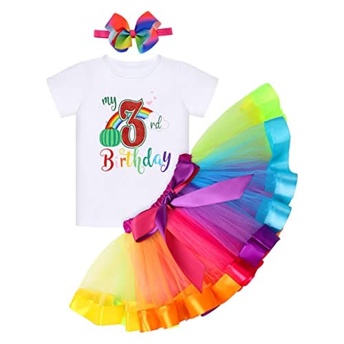 IMEKIS Baby Girls Watermelon 1st Birthday Outfit Summers Dress