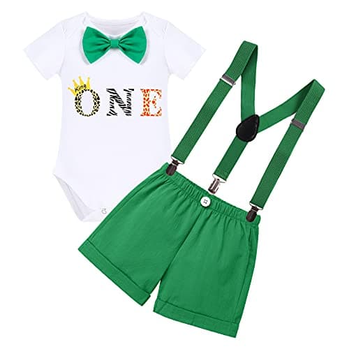 Wild One Birthday Outfit for Baby Boys