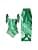 Women's One Piece Swimsuit with Bikini Maxi Wrap Skirt Sarong 2 Piece Retro Floral Print Bikini Set Tummy Control Tankini Set