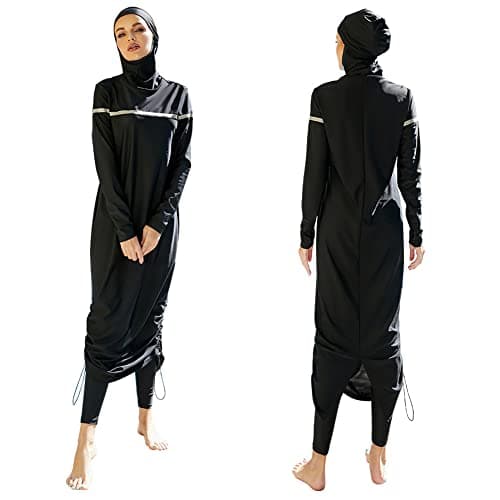 IMEKIS Women's Modest Muslim Burkini Swimwear
