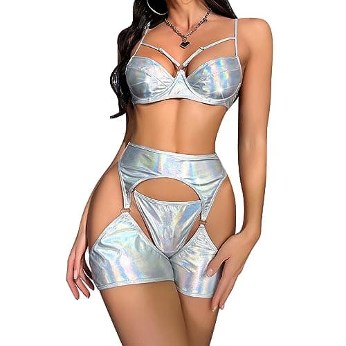 Women Rave Outfit Set