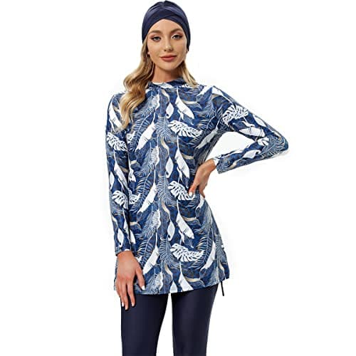 IMEKIS Women's Modest Muslim Burkini Swimwear