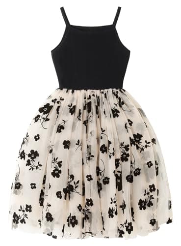 RJXDLT Infant Tutu Sundress for Baby Girls Tulle Toddler