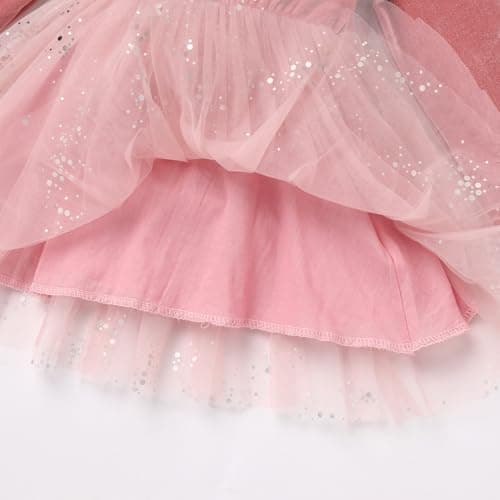 Velvet Snowflake Dress with Headband for Baby Girls' 1st Birthday Cake Smash Photos