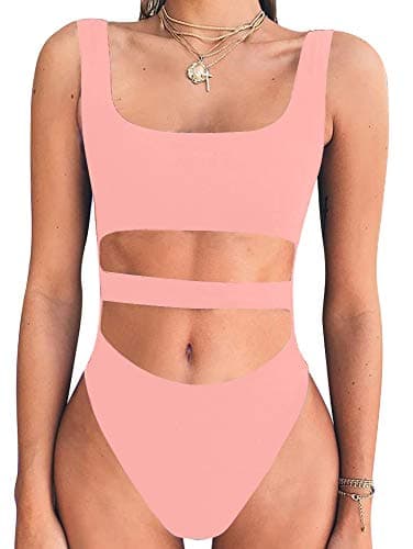 BEAGIMEG Women's Cut Out Sleeveless Bodysuit Party Wear