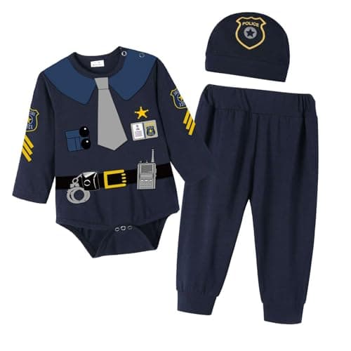 Astronaut & Police Uniform Pirate & Doctor Costumes for Babies