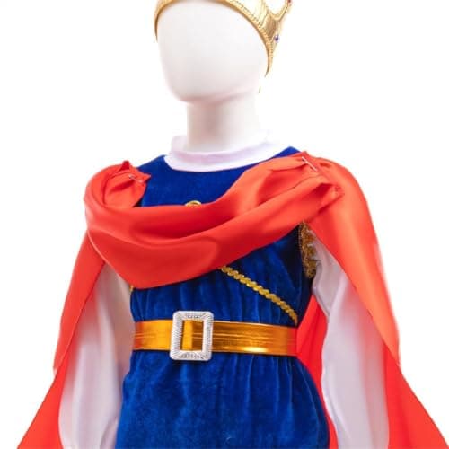 Daisy Royal Prince Charming 6 Piece Toddler Costume with Crown - Size 4T-12