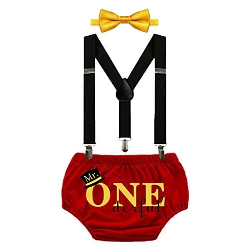 Mr. Onederful Cake Smash Outfit Boy First Birthday Set