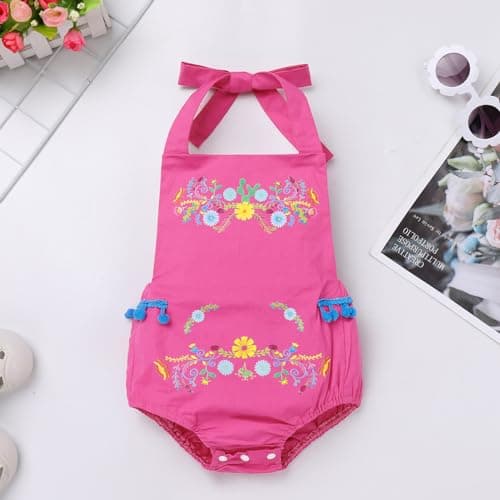 Mexican Fiesta 1st Birthday Outfit for Newborn Baby Girl