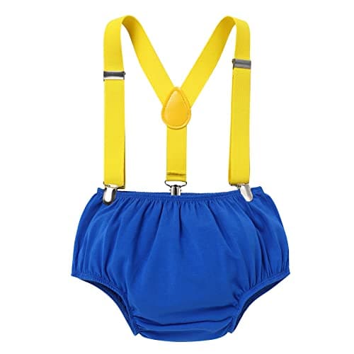 Baby Boy 1st Birthday Cake Smash Outfit 4pcs Set