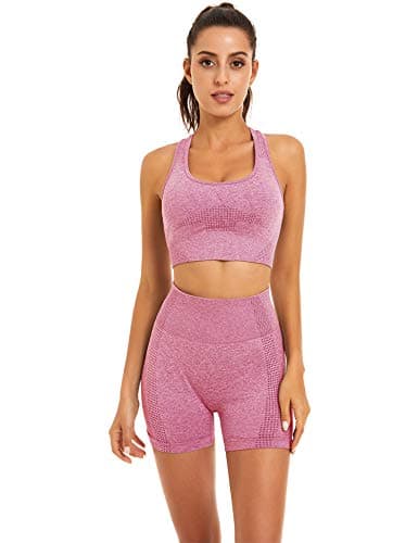 Toplook Women's Seamless Yoga Workout Outfit