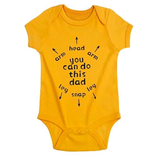 Cnins Funny Baby & Daddy Matching Outfit for 1st Birthday, Unisex 0-24M