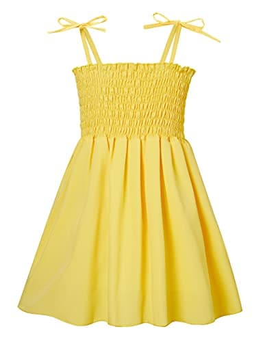 Vieille Princess Floral Summer Sundress for Toddler Girls 1-6 Years