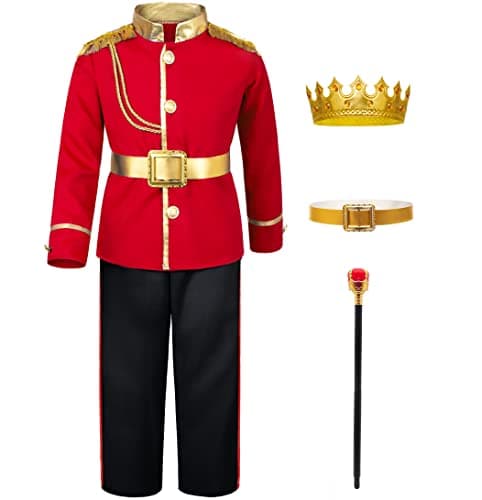 Prince Charming Costume for Kids Boys 4-10 Years