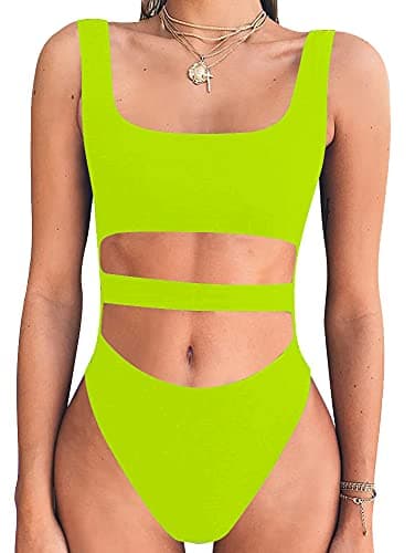 BEAGIMEG Women's Cut Out Sleeveless Bodysuit Party Wear
