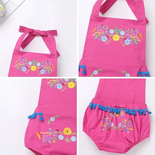 Mexican Fiesta 1st Birthday Outfit for Newborn Baby Girl