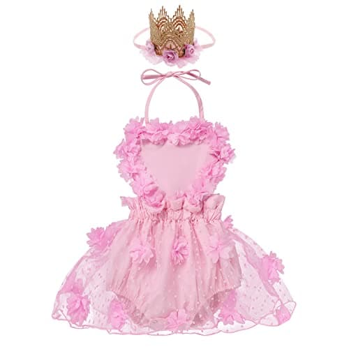 Baby Girl 1st Birthday Princess Outfit