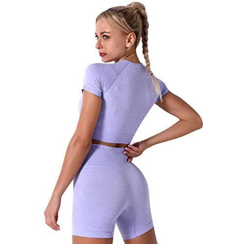 IDOPIP Women's Workout Set: Yoga Outfit + Sports Bra + Leggings