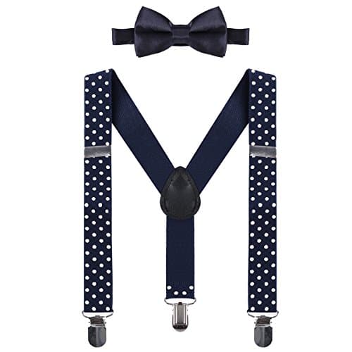 Baby Boys Suspenders and Bow Tie Set