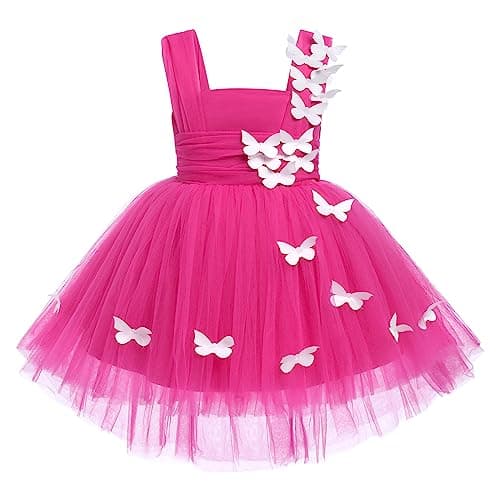 Butterfly Birthday Dress for Toddler Girls
