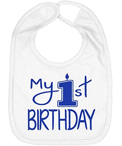 Aiden's Corner Handmade Cute Baby Boy Girl First Birthday Smash Cake Bibs