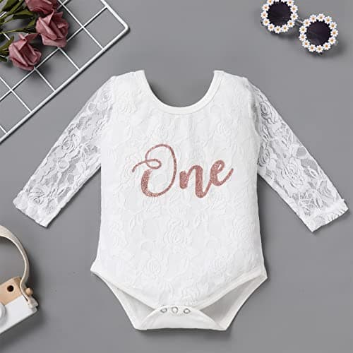Baby Girl Winter 1st Birthday Outfit