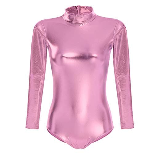 Metallic Alien Bodysuit Costume for Women Halloween Cosplay