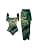 Women's One Piece Swimsuit with Bikini Maxi Wrap Skirt Sarong 2 Piece Retro Floral Print Bikini Set Tummy Control Tankini Set