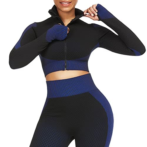 Women's Seamless 2 Piece Yoga Workout Sets by FeelinGirl