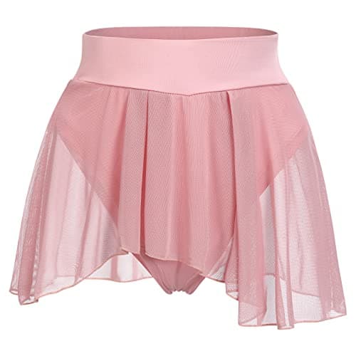 Flowy Mesh Tulle Pole Dance Shorts for Women