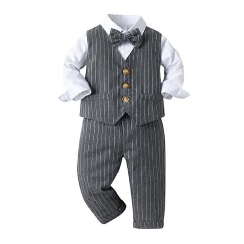 Toddler Christmas Christening Outfit Gentleman Suit