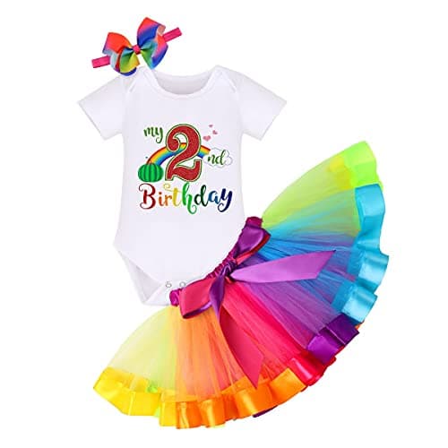 IMEKIS Baby Girls Watermelon 1st Birthday Outfit Summers Dress