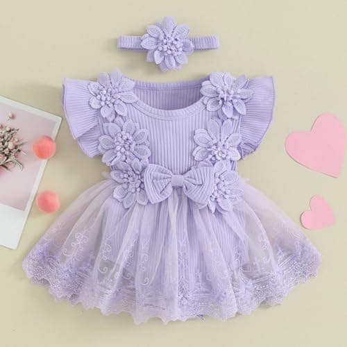 Baby Girl 1st Birthday Outfit