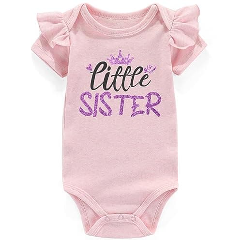 Azzwnee Fish Grandpa Baby Bodysuits 0-3 Months